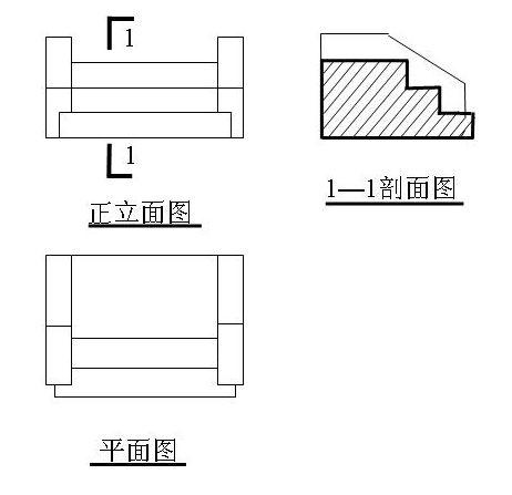 百科 建设工程百科 15条命令绘制全套建筑图简介 剖面图的剖切符号应