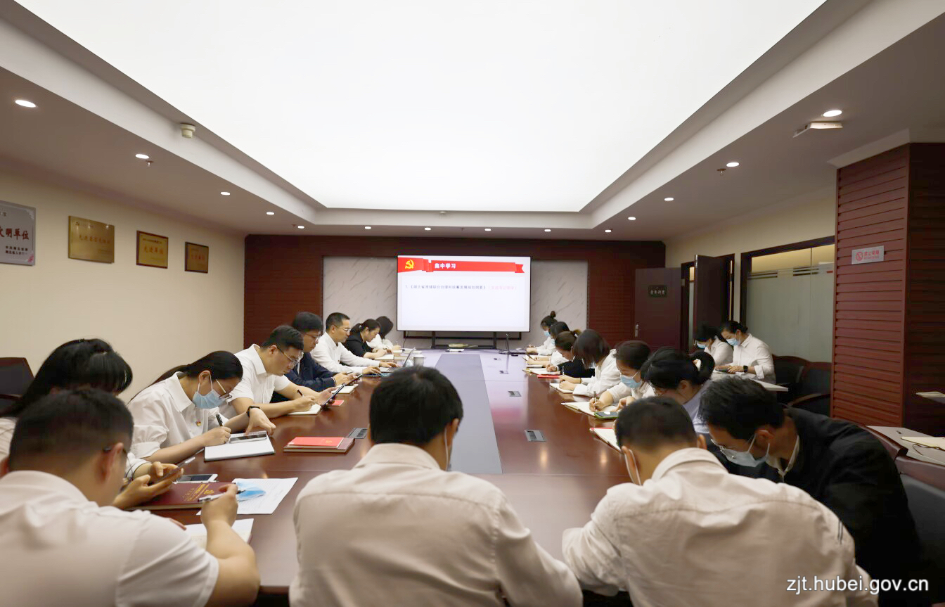 湖北省建设信息中心开展5月主题党日活动暨青年讲堂活动