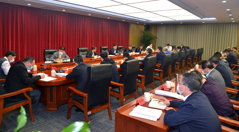 河北省住房和城乡建设厅召开党组扩大会议