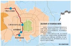 京港地铁投150亿元建北京16号线 获30年经营权