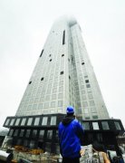 “中国速度”惊呆美国人 长沙57层高楼19天建成