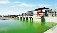 黄河海勃湾水利枢纽工程蒙古段正式竣工运行