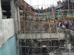 [成都]新都斑竹园镇一在建工地坍塌 致工人1死2伤
