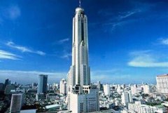近观曼谷彩虹大楼 东南亚最高饭店位于其中