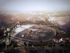 谷歌总部最新设计曝光：巨型玻璃穹顶