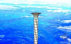 通天塔 加拿大将建2万米高的太空电梯