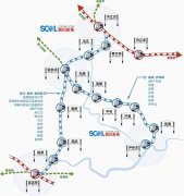 [四川]川南城际铁路自贡至宜宾线环评获批 5车站位置公布