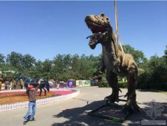 北京市内最大户外恐龙体验园将完工5月中旬迎客
