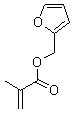 甲基丙烯酸<font color='red'>糠醇</font><font color='red'>酯</font>分子结构