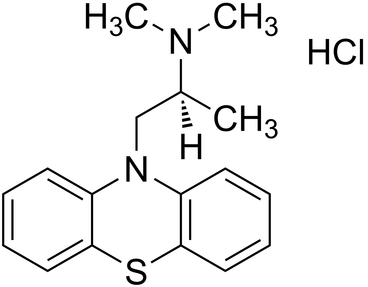 又名盐酸普鲁米近(promethazine hydrochloride)或非那根(phenergan))