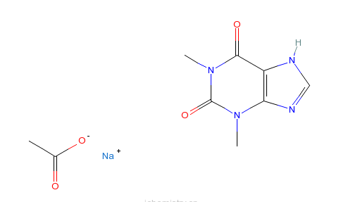 乙酸钠<font color='red'>茶碱</font>