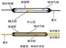 干簧管结构图