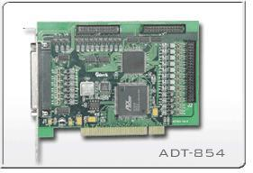 ADT-854基于PCI总线的4轴运动<font color='red'>控制卡</font>