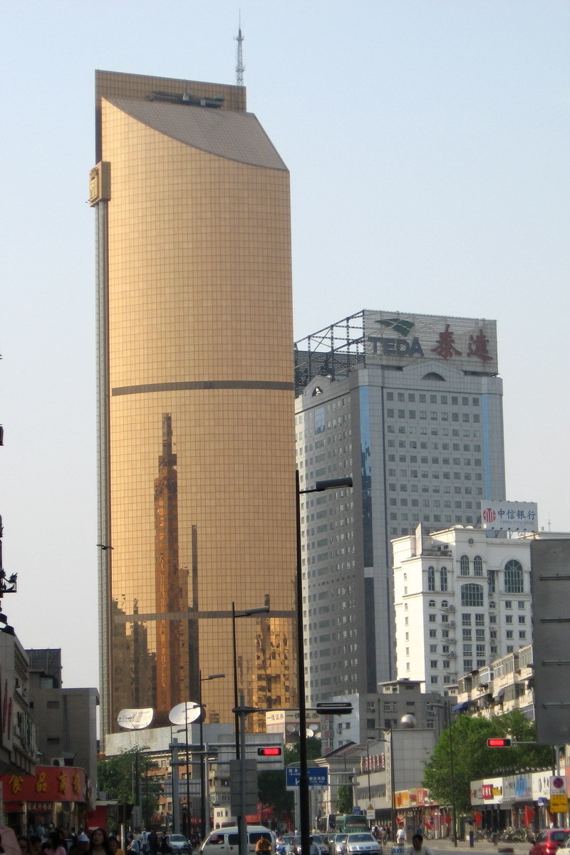 天津城市之星大厦诡异图片