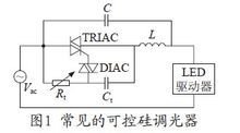 led驱动电路可控<font color='red'>硅</font>非线性<font color='red'>调光</font>