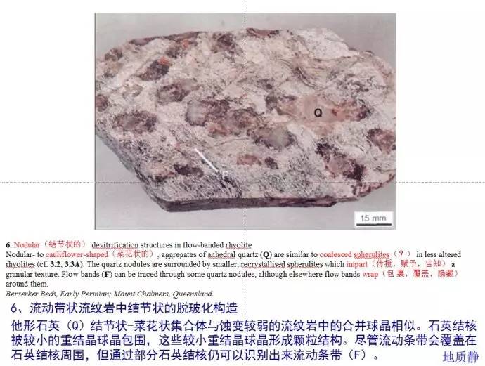 国外刊物发表的火山碎屑岩图版